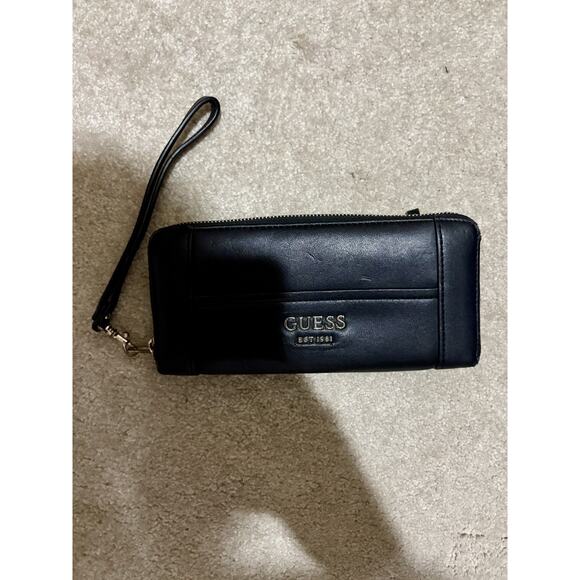 GUESS Women's Black Designer Wallet - Picture 1 of 2